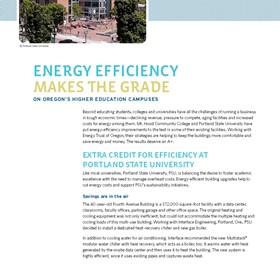 Case Studies: Energy Efficiency Makes the Grade
